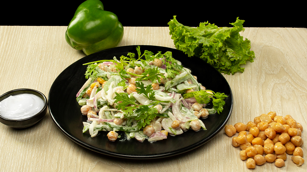 Chickpeas Salad - Amish Proteen