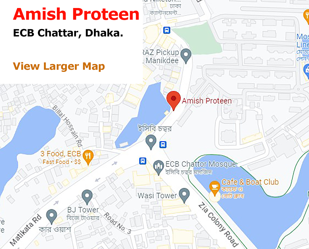 Map of Amish Proteen Restaurant